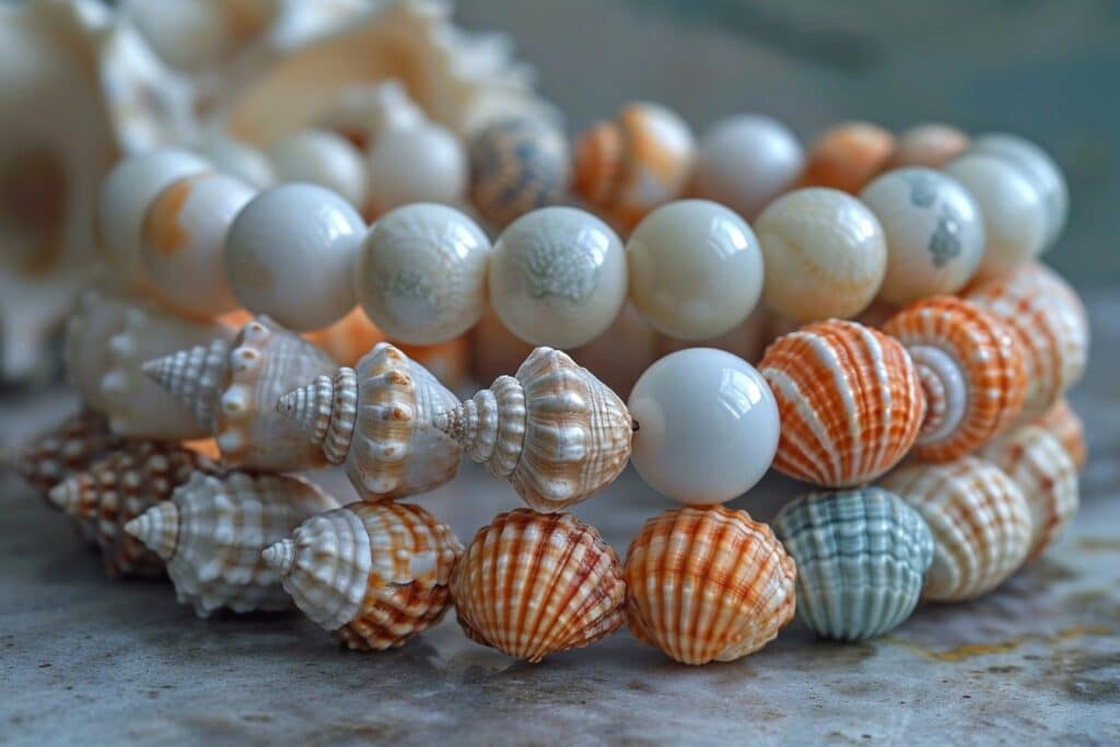 L&rsquo;héritage maritime : l&rsquo;histoire et la signification des bracelets marins coquillage