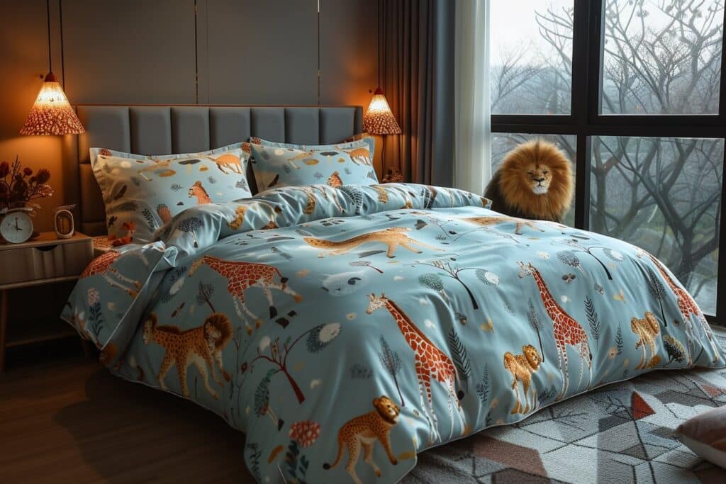 Housse de couette animaux : la touche finale pour une décoration parfaite !