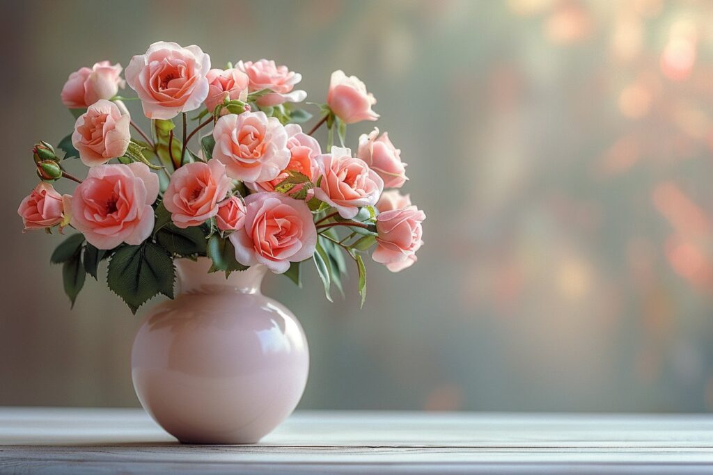 Le vase fleur : allier art floral et design d&rsquo;intérieur