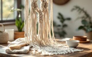 Comment nettoyer et entretenir ses créations en macramé sans les abîmer ?
