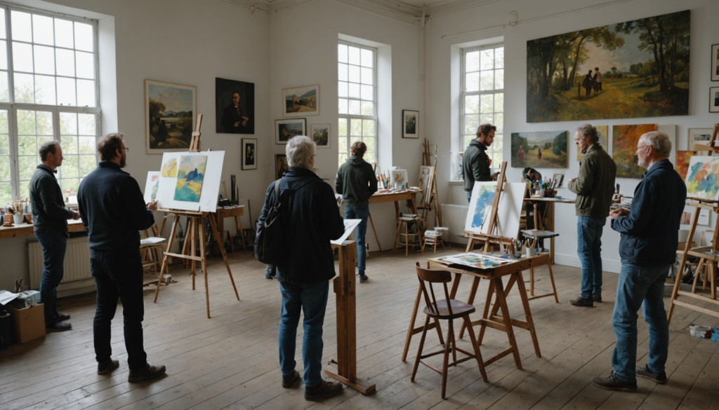 Où voir de l’art aujourd’hui : galeries – fresques – ateliers ouverts