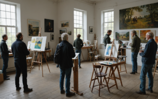 Où voir de l’art aujourd’hui : galeries – fresques – ateliers ouverts