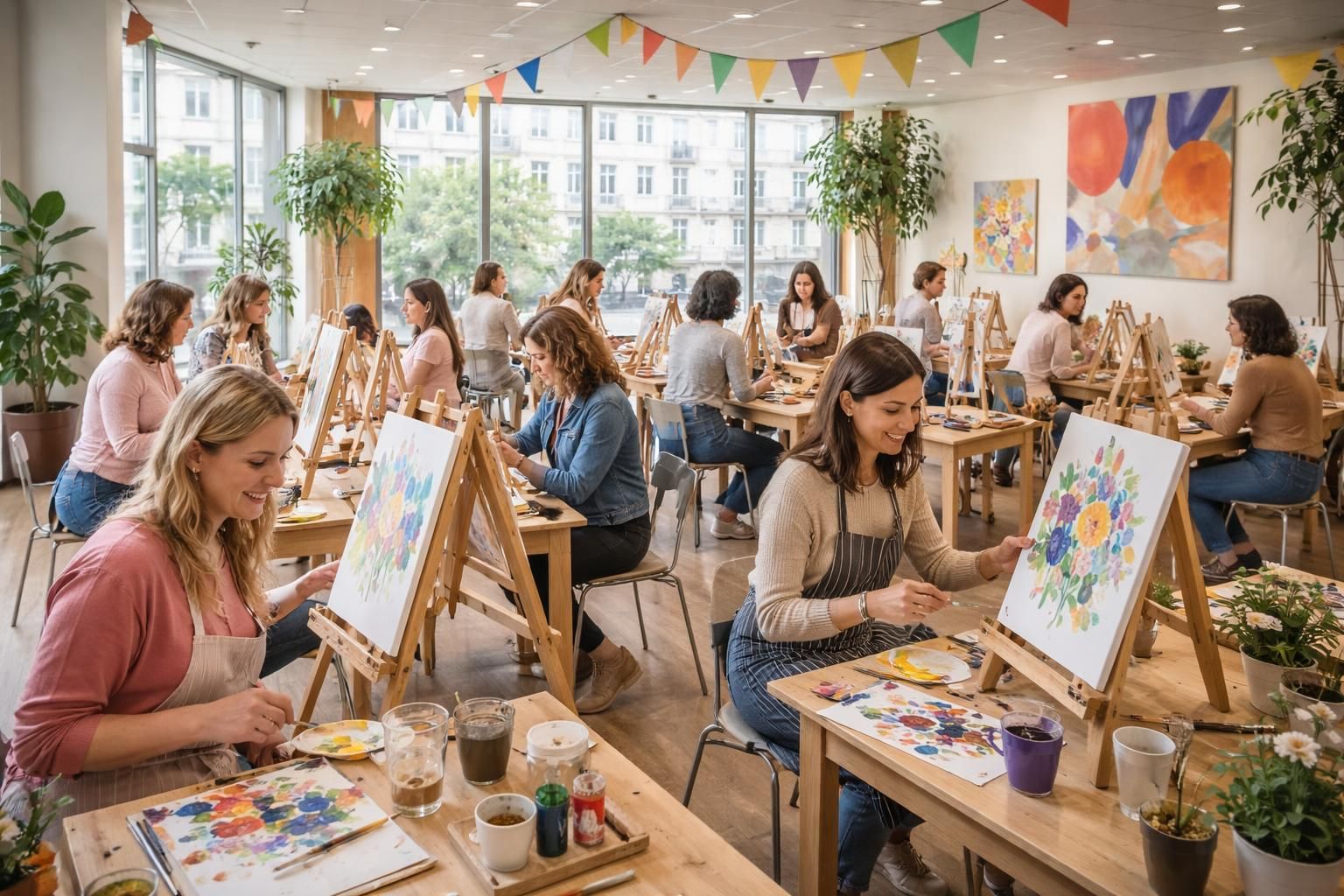 participez à nos ateliers créatifs spécialement conçus pour les mamans artistes dans les centres culturels de paris. laissez libre cours à votre imagination tout en partageant des moments uniques.