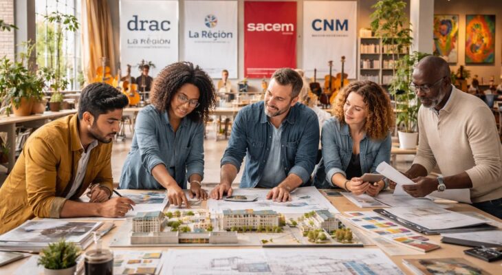 Créer son centre culturel avec les subventions DRAC, Région et les partenariats Sacem ou CNM