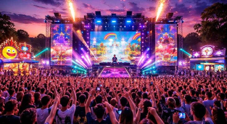 Découvrez les spectacles art-cade avec concerts electro, pixel art et festivals gaming musicaux
