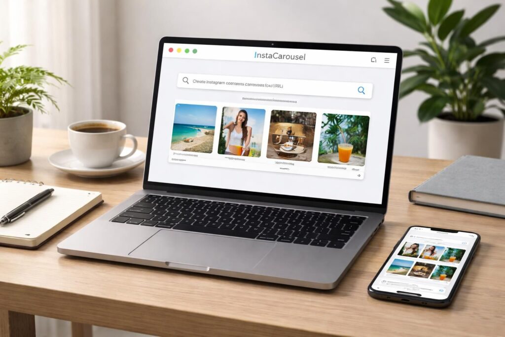 InstaCarousel facilite la création de carrousels Instagram à partir d’une URL