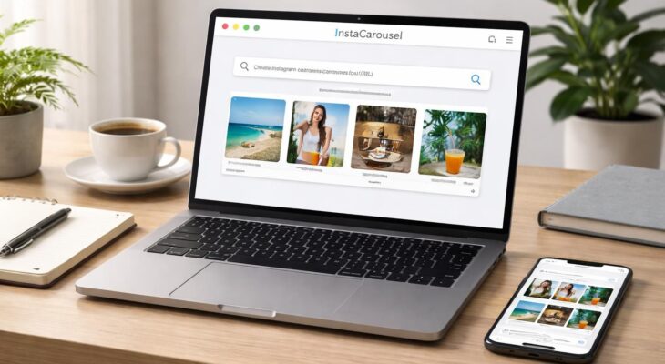 InstaCarousel facilite la création de carrousels Instagram à partir d’une URL