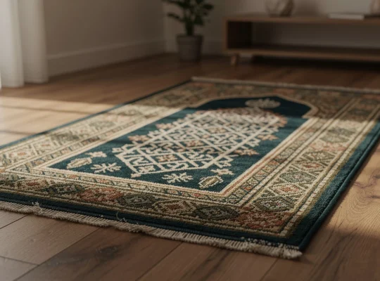 Tapis de prière musulman personnalisé : la nouvelle tendance pour allier spiritualité et originalité