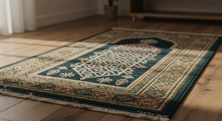 Tapis de prière musulman personnalisé : la nouvelle tendance pour allier spiritualité et originalité